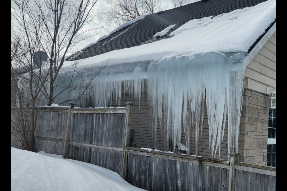 What a large display of ice