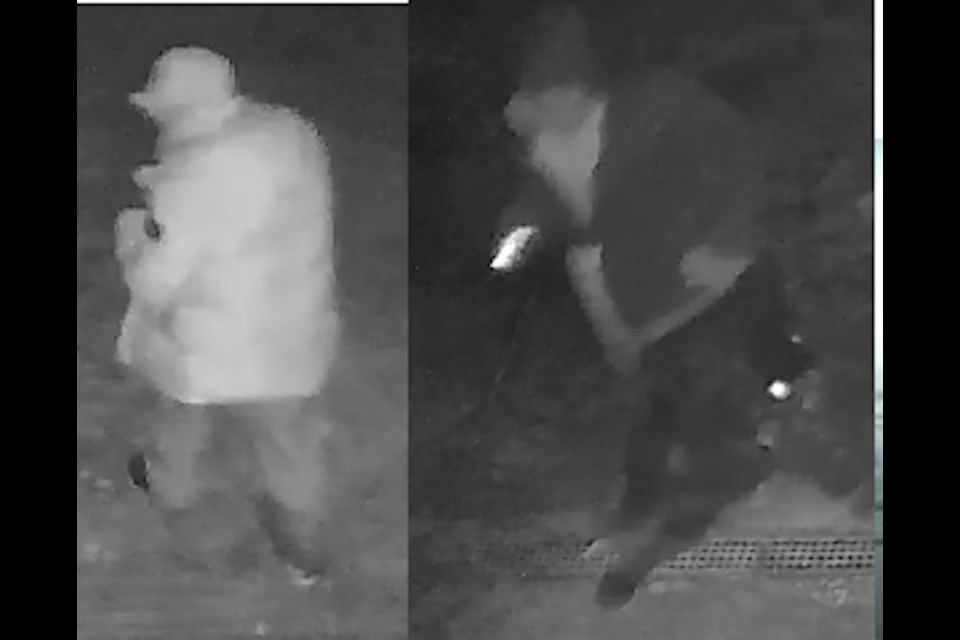 Police hope to identify two suspects in break and enter investigation that occurred in Perth County on Feb. 9, 2025