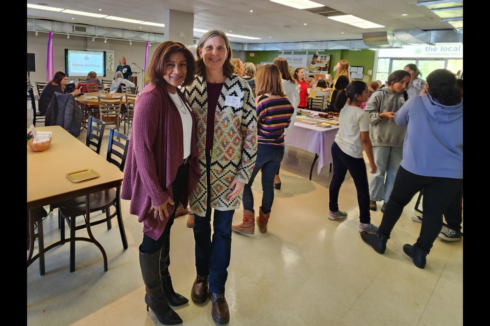 Organizers Jo-Dee Burbach and Dr. Cranla Warren