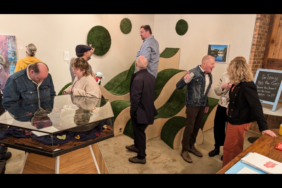 The Provocation Ideas Festival's River of Dreams portion kicked off with an opening reception on Friday, Nov. 1. The festival runs all November long with a series of different events planned in Stratford.