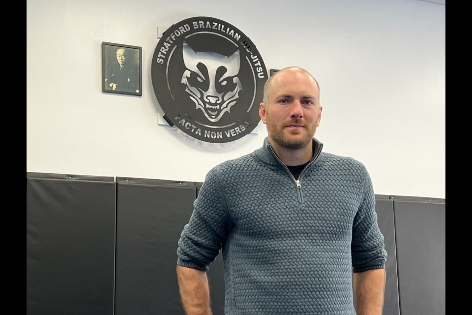 Owner of the Stratford Brazilian Jiu-Jitsu Academy, Ryan O'Shea.