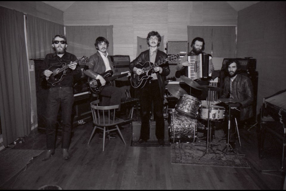 Richard Manuel and The Band, taken in Woodstock 1969. (The Estate of David Gahr)