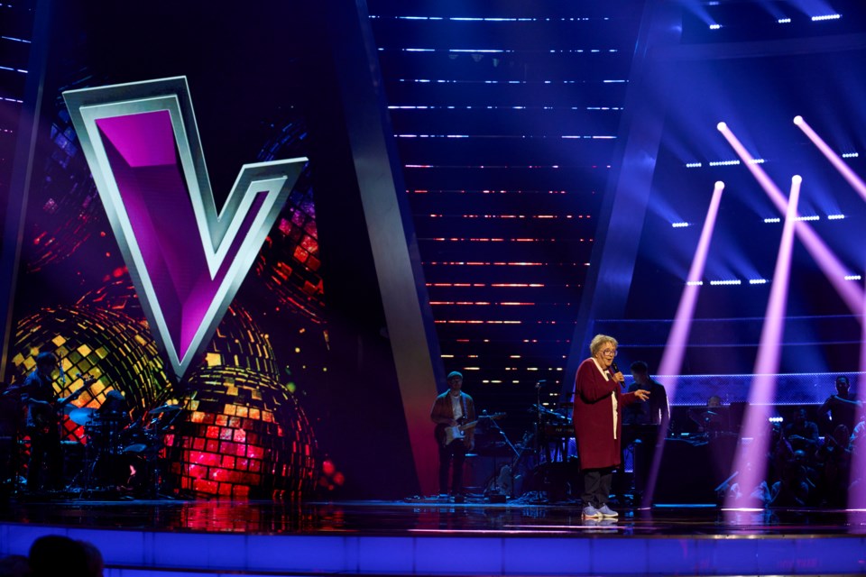 Bette Reynolds of Stratford advanced past the blind auditions of The Voice UK when The McFlys turned at the last second to pick her following her version of 'Rapper's Delight' by The Sugarhill Gang.                               