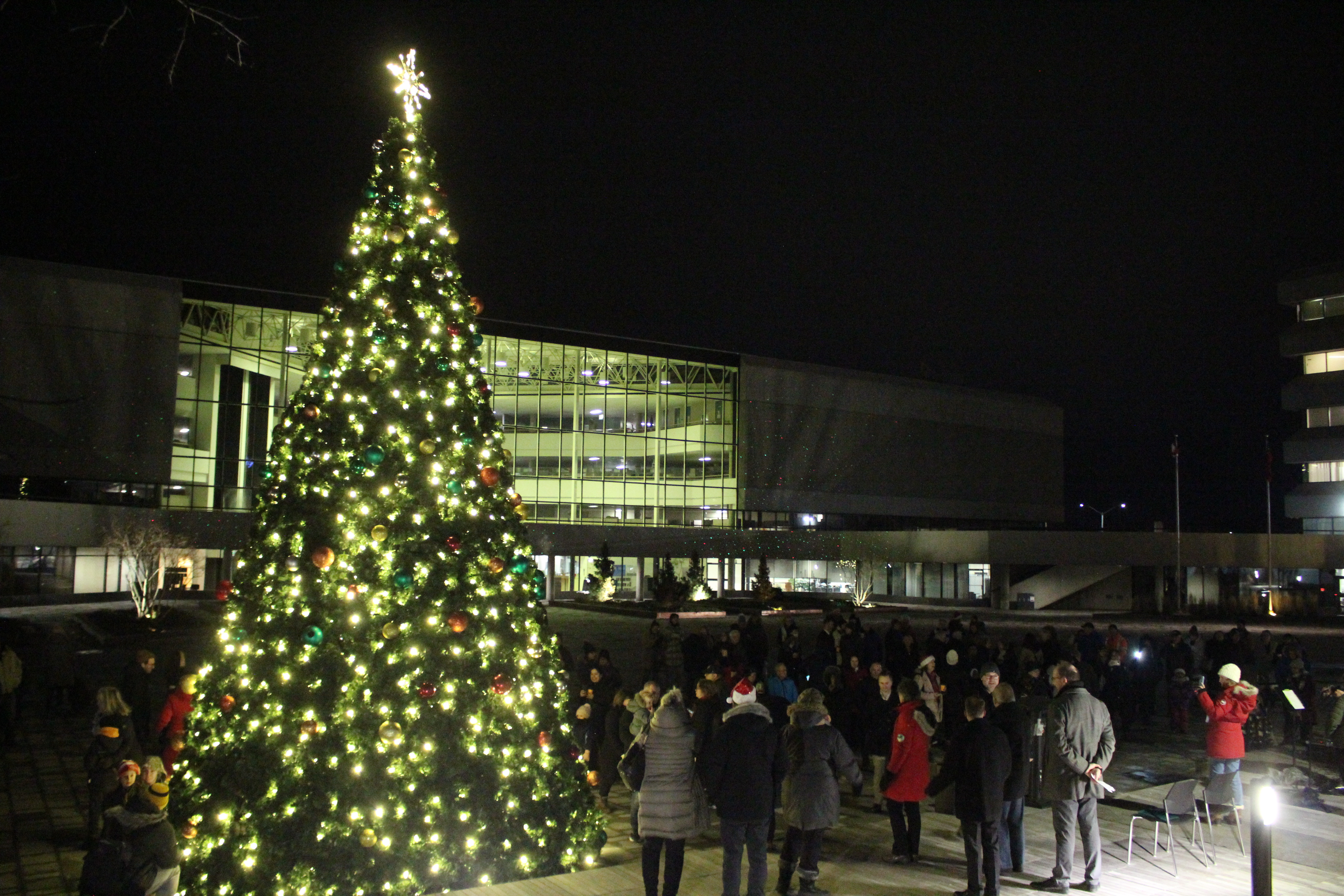 Photos Tree lighting event at Tom Davies Square Sudbury News