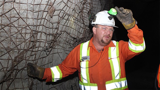 mine tour sudbury