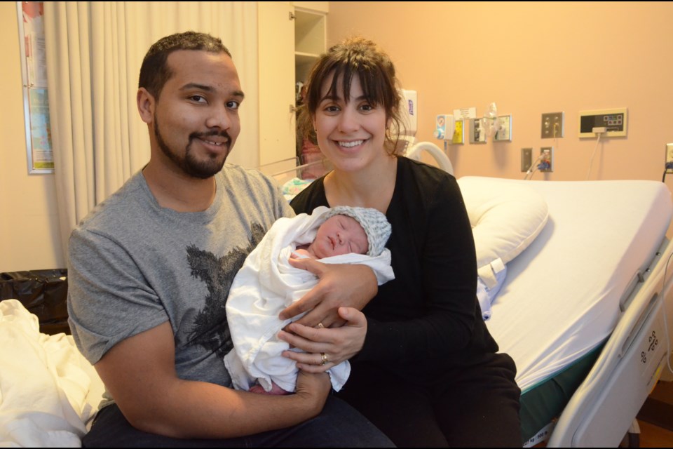 Welcome to the world! Little Edward is Sudbury's New Year's baby ...