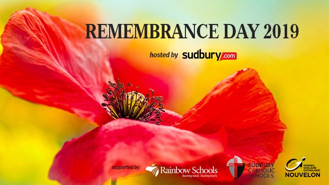 Remembrance day parade sudbury