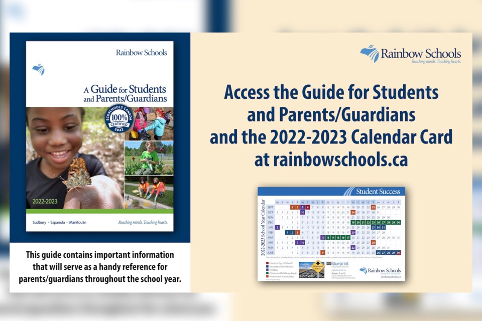 Rainbow school board has released its 202223 guide Sudbury News