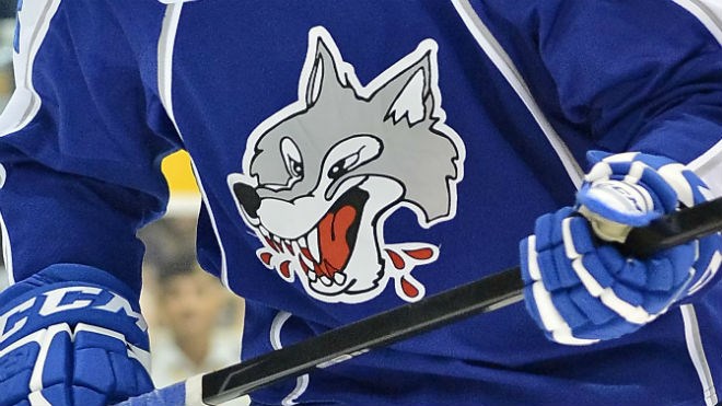 Sudbury Wolves 2015 - 2016 Game Worn Jersey