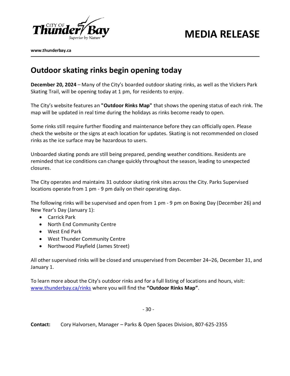 media-release-outdoor-skating-rinks-begin-opening-today