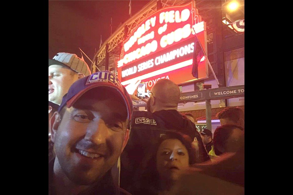 Diehard local Cubs fan celebrates World Series win in Wrigleyville