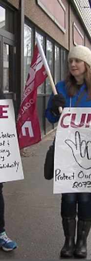  Picket Line Remains Strong For Canadian Hearing Society TBNewsWatch