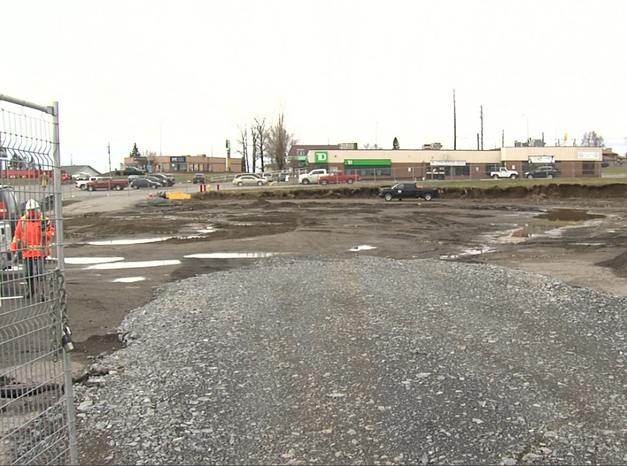 County Fair construction site