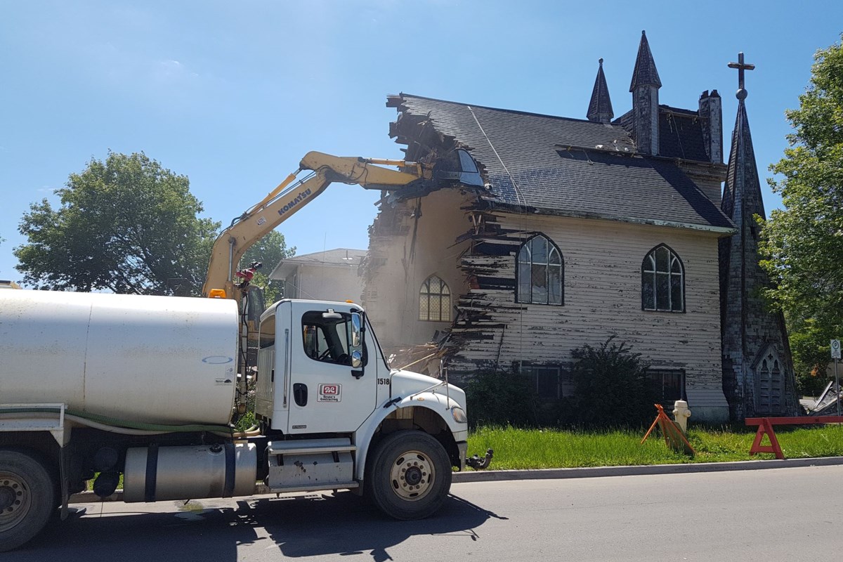 Historic Church Demolished
