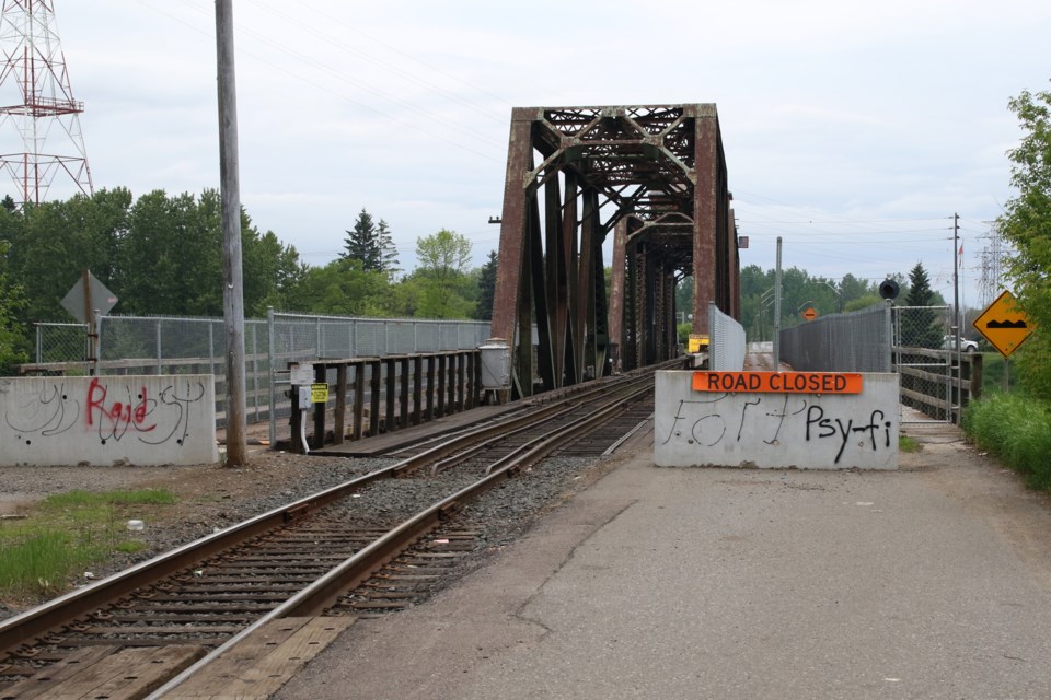 The  Ontario Court of Appeal ruled the Canadian National Railway must reopen the James Street Swing Bridge to vehicular traffic. (Michael Charlebois, tbnewswatch)