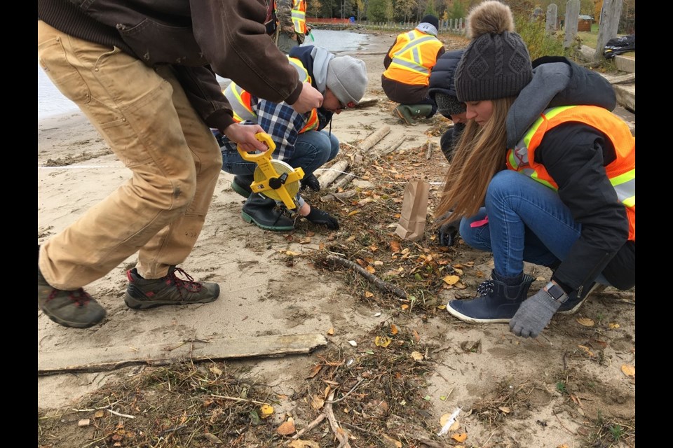 Students can t believe the amount of plastic on Chippewa beach