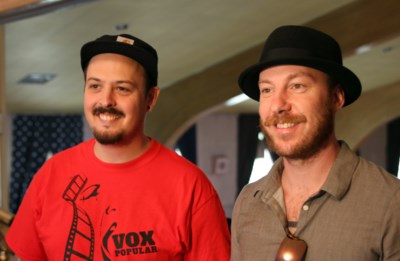 Carl and Daniel von Rüdiger from Germany will be performing during this year's Vox Popular Media Arts Festival.