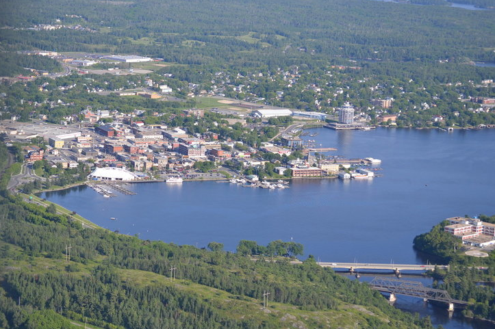 Kenora aerial view