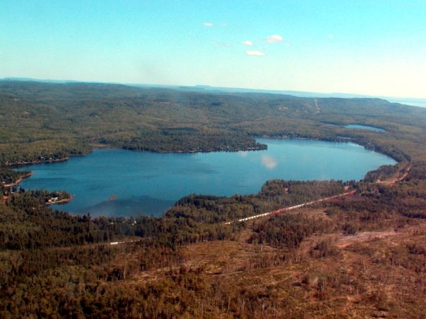 Loon Lake aerial