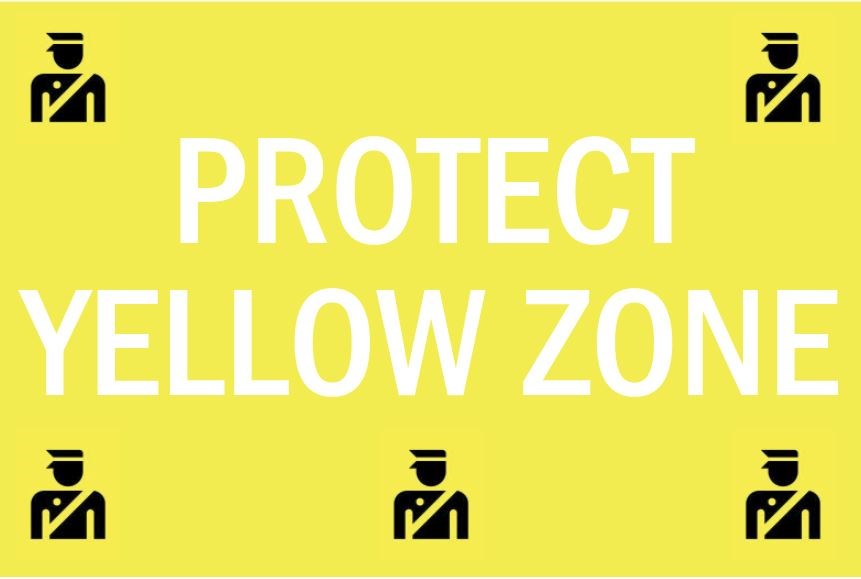 Yellow Protect Zone
