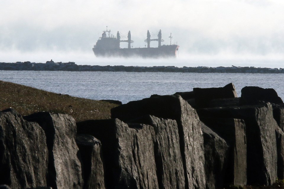 Ship in Fog