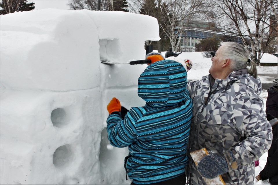 Snow Sculpture 1