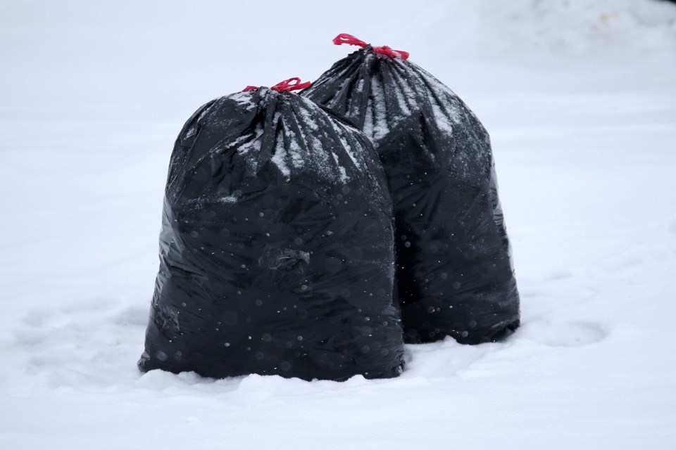 Garbage Bag Snow