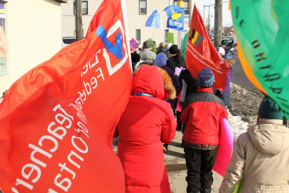 International Women's Day march