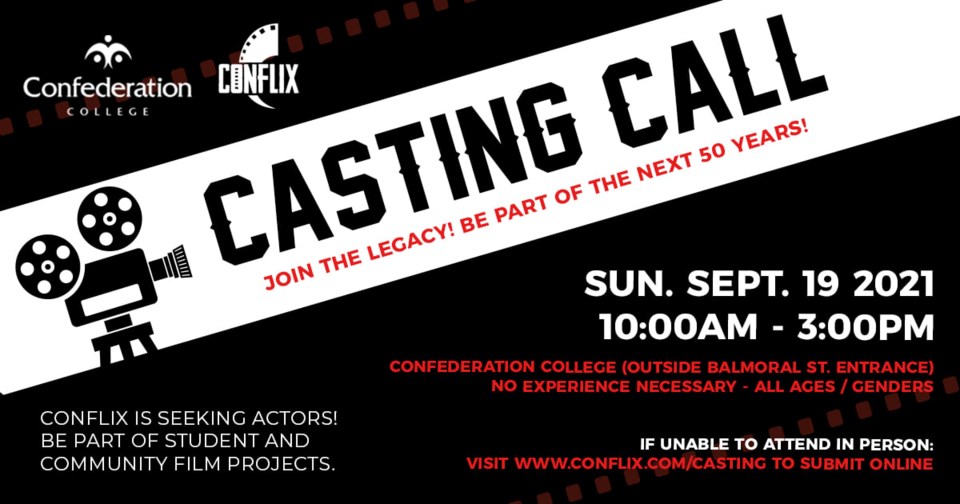 conflix casting call