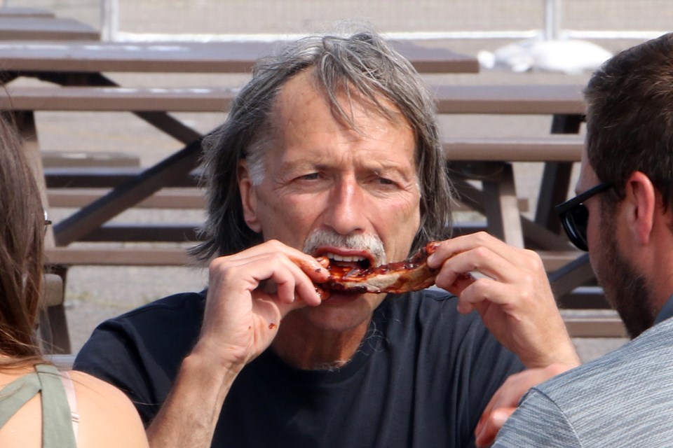 The three-day RibFest in support of Our Kids Count opened on Friday, August 26, 2022 at the Canadian Lakehead Exhibition grounds in Thunder Bay. (Leith Dunick, tbnewswatch.com)