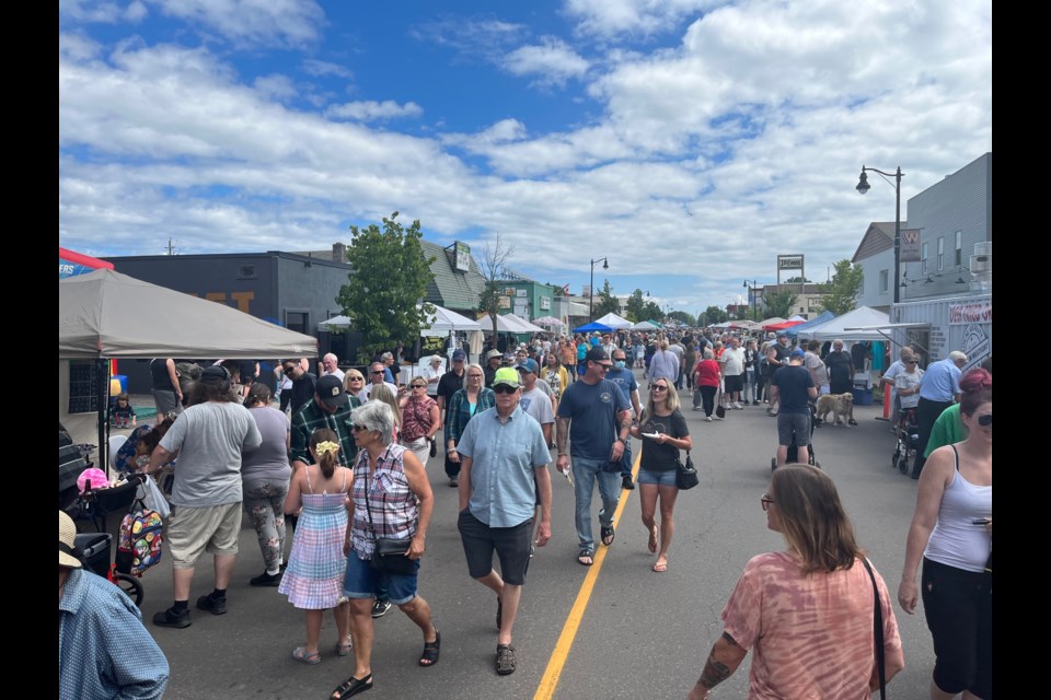 The Westfort Street Fair in 2022 (Leith Dunick, tbnewswatch.com)