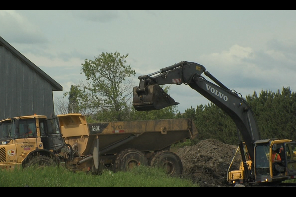 The Neebing-McIntyre Floodway is being dredged - TBNewsWatch.com