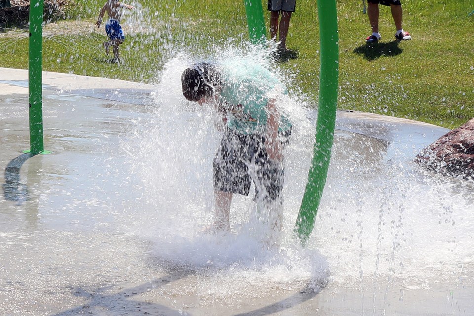 Caden Poulin Northwood Splash Pad