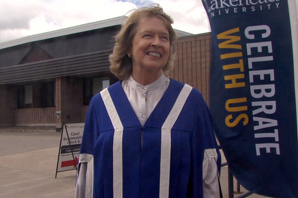 Roughly 1900 students graduated from Lakehead University this year