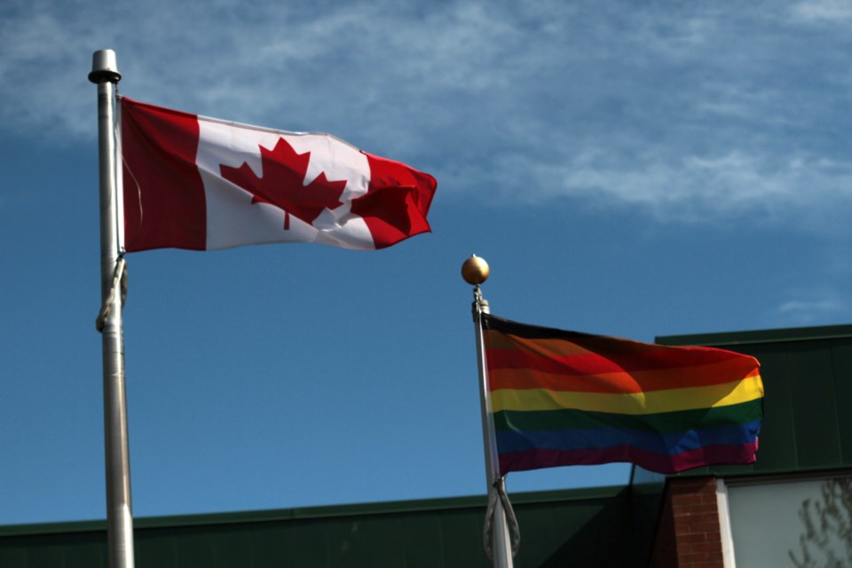 Thunder Bay Catholic District School Board was the first Catholic School Board in Ontario to raise a pride flag