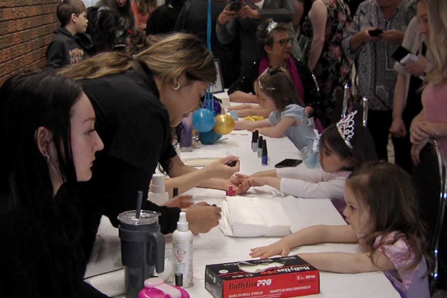 Over 200 princesses and princes showed up with their parents and grandparents to this year's Royal Ball fundraiser