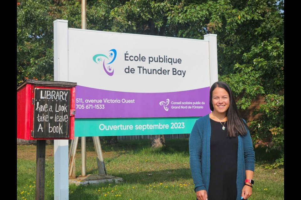 Oye-Sem Won, new principal for École publique de Thunder Bay. 