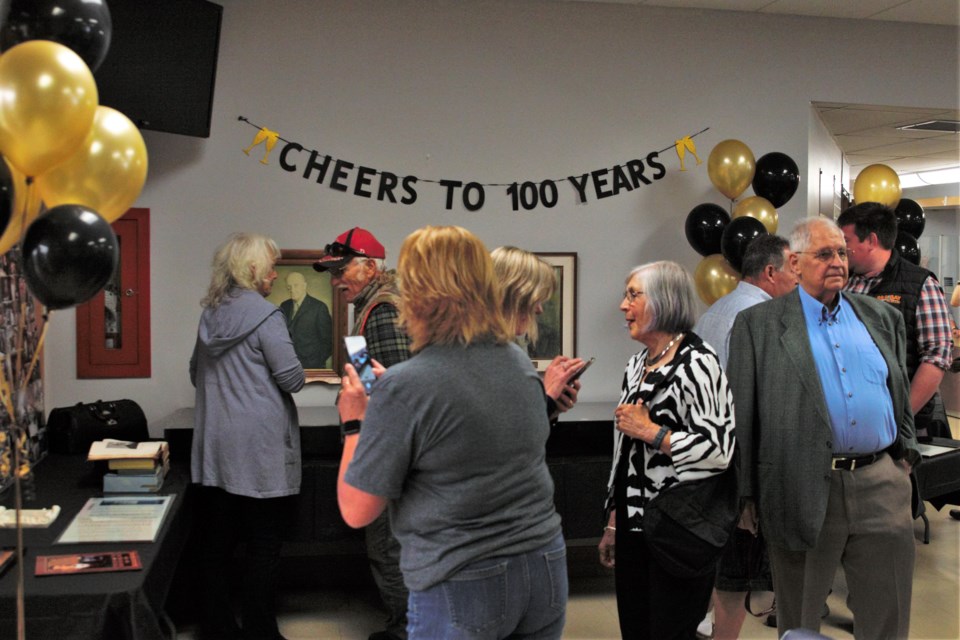 Around 50 people including former clinic staff and patients attended the Port Arthur Health Centre's 100th anniversary celebrations on Wednesday. (Ian Kaufman, TBnewswatch)
