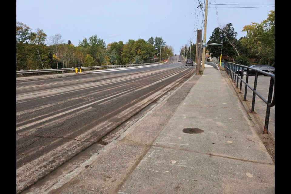 Construction is complete on River St. almost 18 mos after a sinkhole opened.