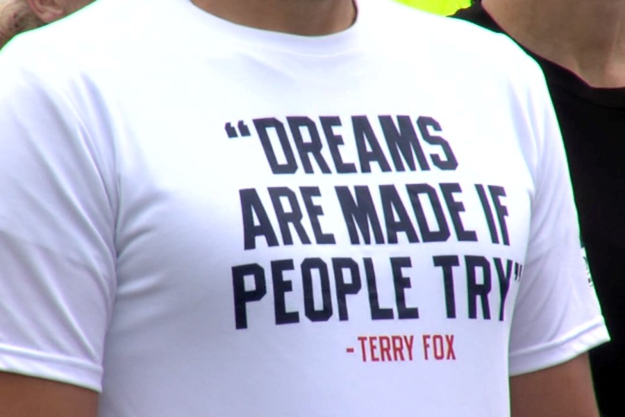 The Terry Fox run is a long-standing tradition across the country and has spread around the globe