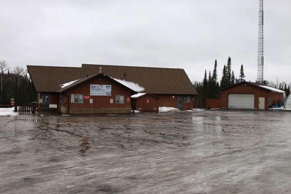 With Kamview Nordic Centre shut down, its parking lot is empty on Dec. 28.