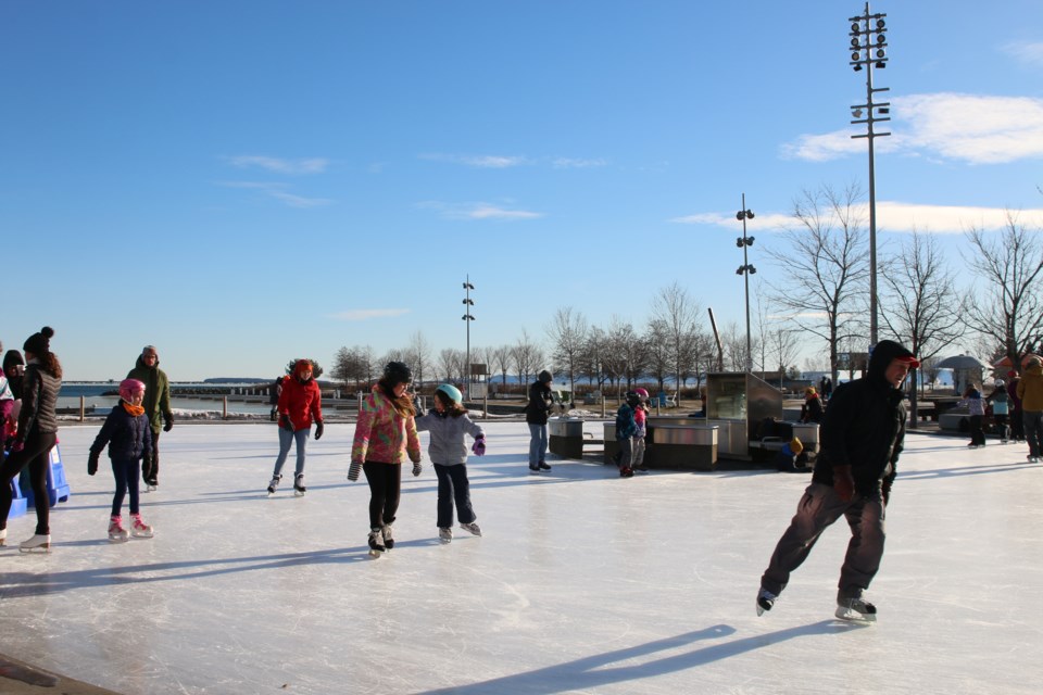 Thunder Bay residents hit the ice at Prince Arthur’s Landing for the City’s first Winter FunDays event on Jan. 5.