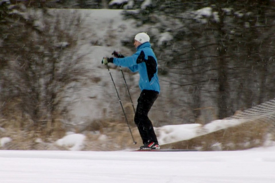 The owner of the club said that people were very happy with the midwinter skiing conditions