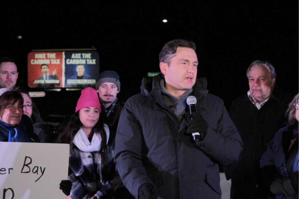 Pierre Poilievre once again promised to eliminate the carbon tax 