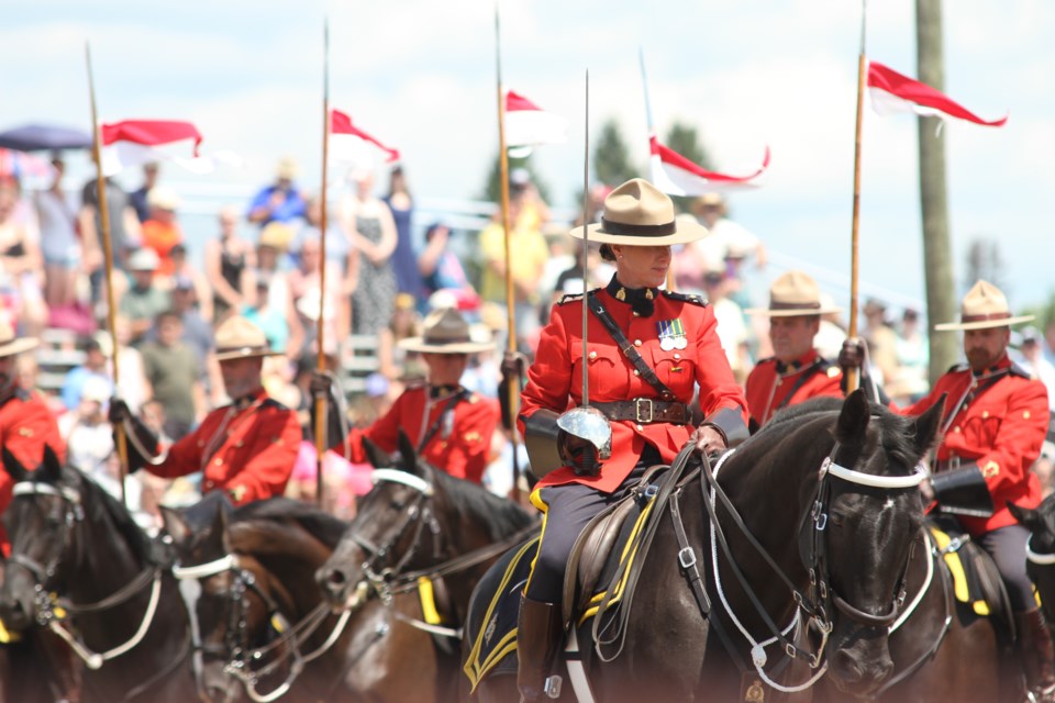 The RCMP Musical Ride on July 14, 2024