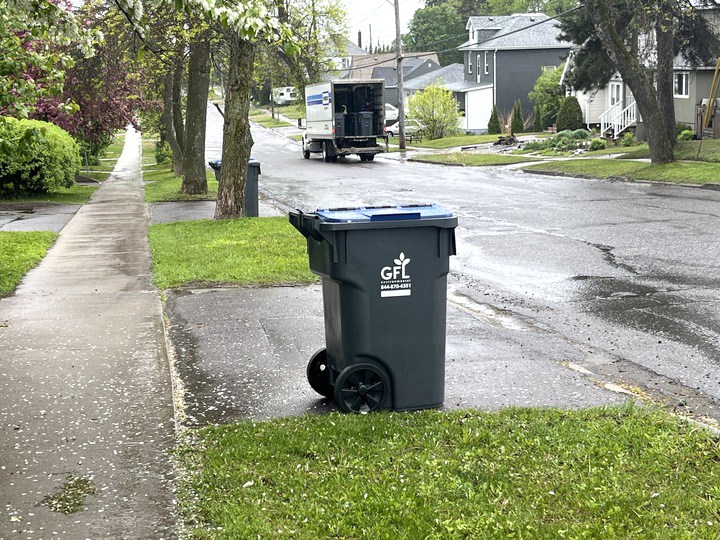 GFL's new recycling bins go into use in Thunder Bay on July 1, 2024. 