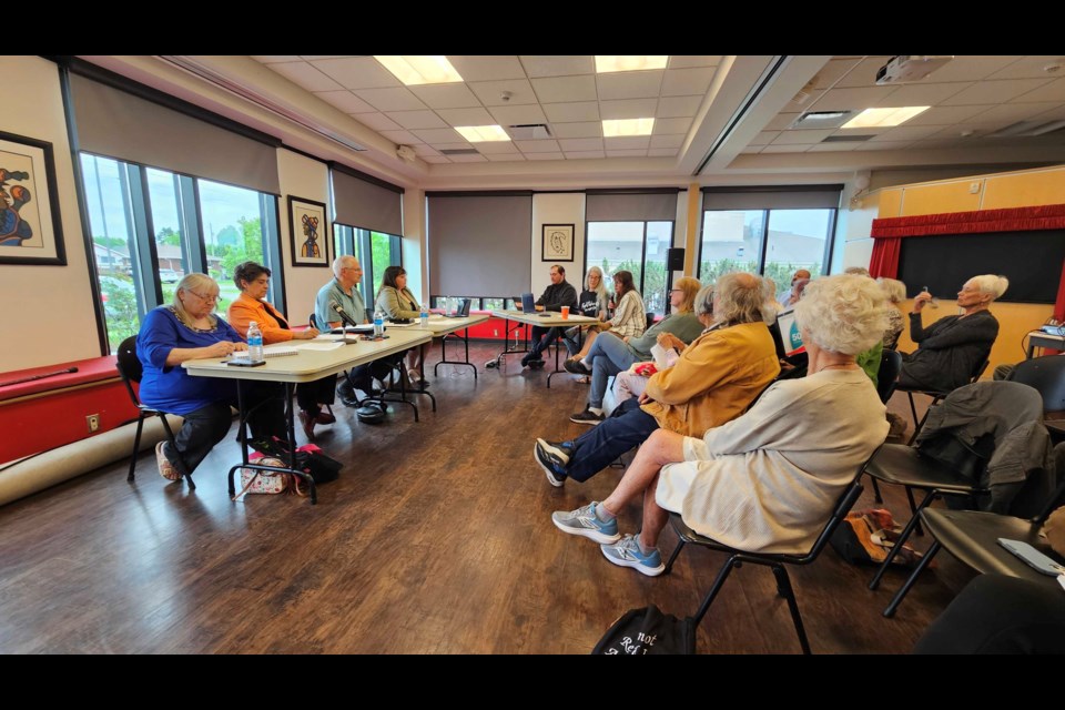 The Ontario Health Coalition held a panel in Thunder Bay on June 17, 2024, to receive public input on the state of public health care. 