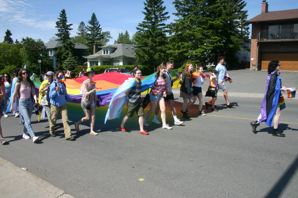 Thousands of people participated in the first Pride parade and festival since 2019.