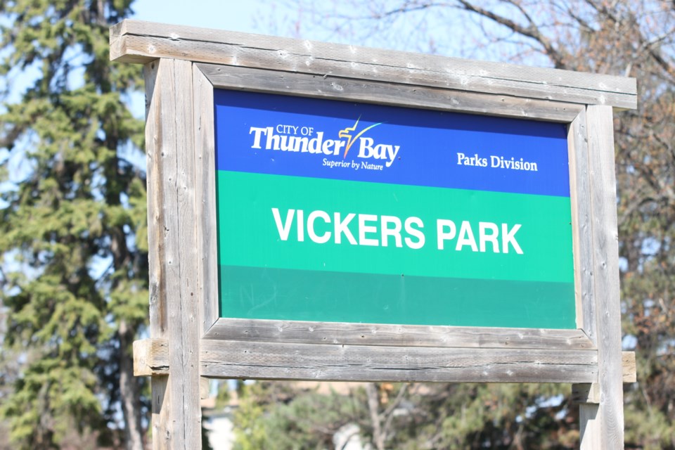 vickers-park-sign