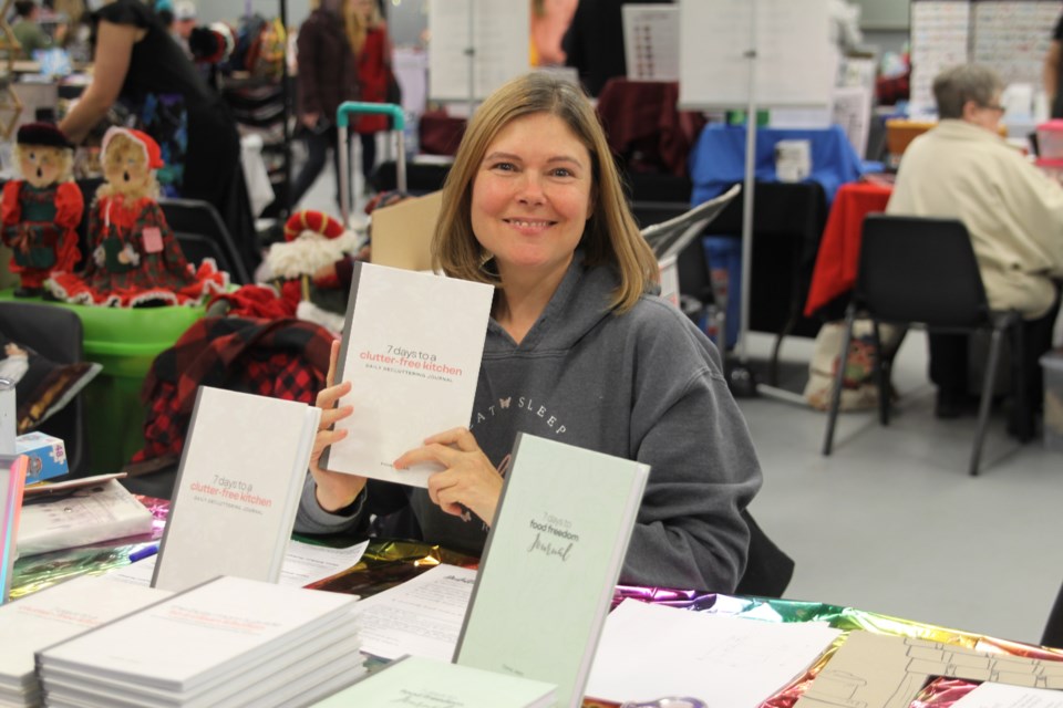 Fiona Jean, The Clean Kitchen Cook, at the launch of her newest book on Nov. 9, 2024